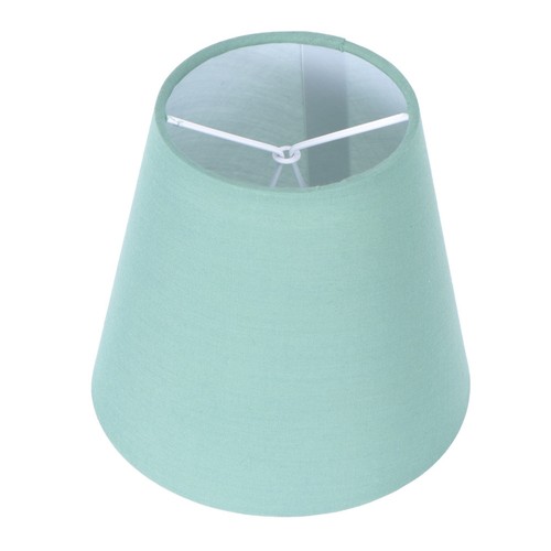Reusable green linen - green, lamp