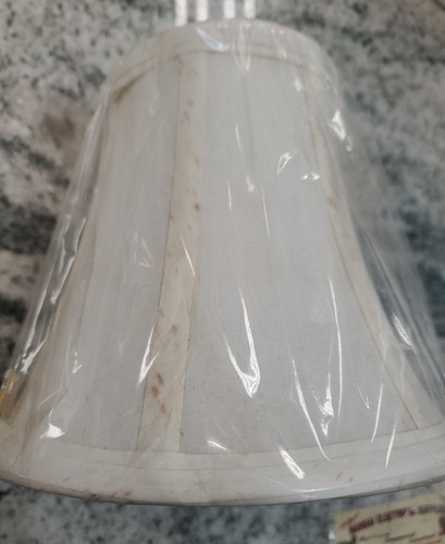 White cloth shade - white/,